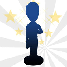 将图片加载到图库查看器,Custom Bobbleheads Fully Body Customizable 1 Person With Engraved Text