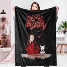 Load image into Gallery viewer, Sunzi-mug-vblanket(自定义-竖版毯子)