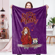 Load image into Gallery viewer, Sunzi-mug-vblanket(自定义-竖版毯子)