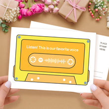 将图片加载到图库查看器,Custom spotify code Music Cards Magnetic Tape Style