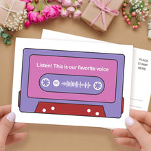 将图片加载到图库查看器,Custom spotify code Music Cards Magnetic Tape Style