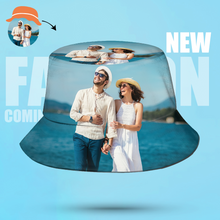 Load image into Gallery viewer, Custom Bucket Hat Unisex Outdoor Summer Cap Hiking Beach Sports Hats Gift for Lover Multiple Styles