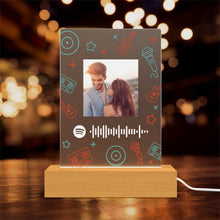 Load image into Gallery viewer, Spotify Code Color Light(木质底座)