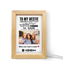 将图片加载到图库查看器,Custom Scannable Spotify Code Music Art Picture Frame Nignt Light Gift for Friends