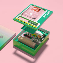 Load image into Gallery viewer, GIFTLAB 3 in 1 Spotify Gifts Set with Box Spotify Lamp Spotify Keychain Gifts for Her
