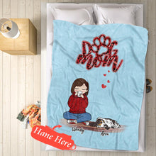 Load image into Gallery viewer, Sunzi-mug-vblanket(自定义-竖版毯子)
