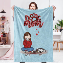Load image into Gallery viewer, Sunzi-mug-vblanket(自定义-竖版毯子)
