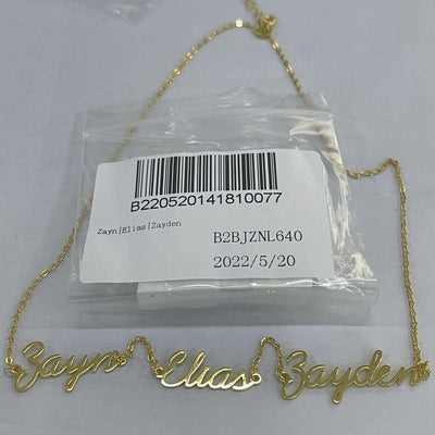 定制设计器-名字项链-B2BJZNL860,B2BGZNL860,B2BZNL860（B2B）
