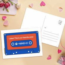 将图片加载到图库查看器，Custom spotify code Music Cards Magnetic Tape Style
