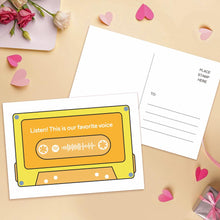 将图片加载到图库查看器，Custom spotify code Music Cards Magnetic Tape Style
