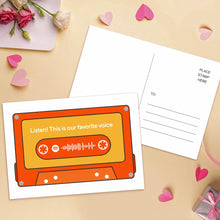 将图片加载到图库查看器，Custom spotify code Music Cards Magnetic Tape Style
