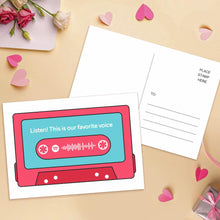 将图片加载到图库查看器，Custom spotify code Music Cards Magnetic Tape Style
