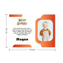 将图片加载到图库查看器，Birthday Gifts for Kids Custom Crochet Doll from Photo Handmade Look alike Dolls with Personalized Name Card
