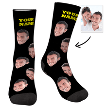 Load image into Gallery viewer, Custom Face Socks - Colorful
