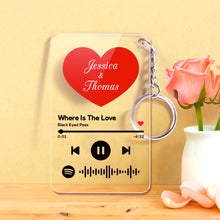 Load image into Gallery viewer, 定制设计器-红心音轨集合产品-刘慧敏

