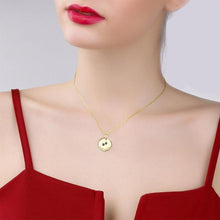 画像をギャラリービューアに読み込む, Longitude Latitude Necklace（弧形经纬度项链）
