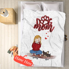 Load image into Gallery viewer, Sunzi-mug-vblanket(自定义-竖版毯子)
