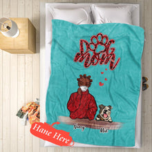 Load image into Gallery viewer, Sunzi-mug-vblanket(自定义-竖版毯子)
