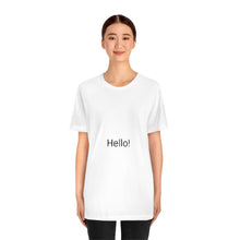 将图片加载到图库查看器，Unisex Jersey Short Sleeve Tee
